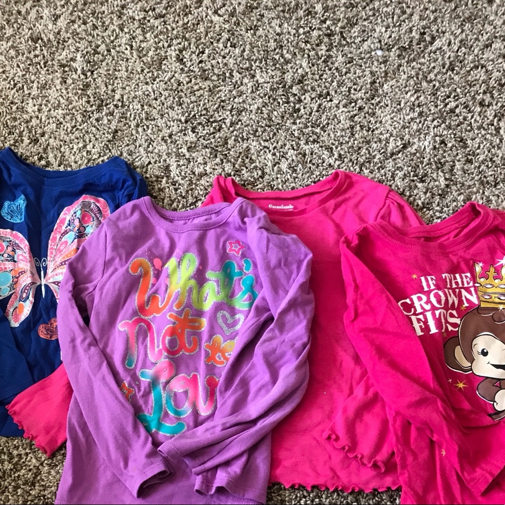 Little girls 5 T long sleeves! Take all🦄